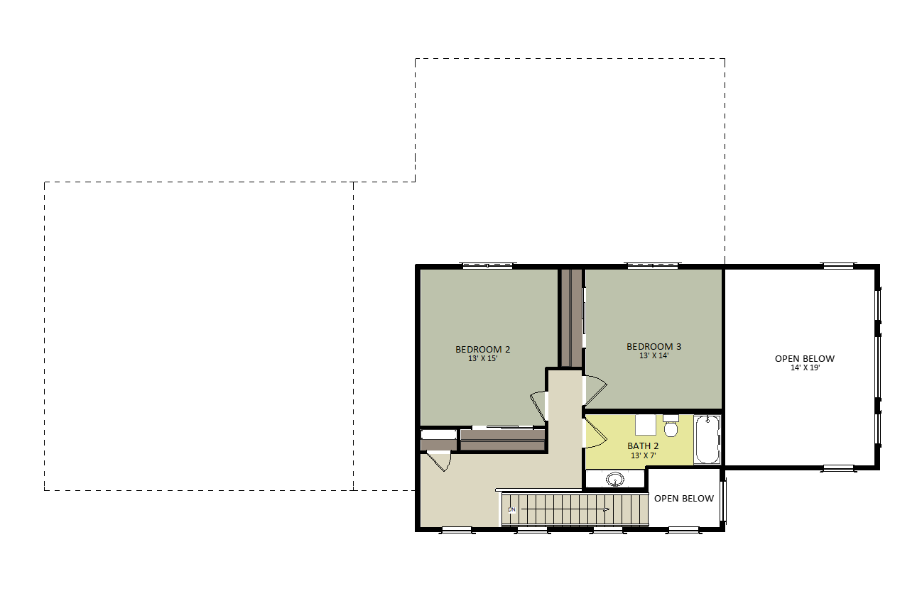 Ripley Second Floor Floor Plan